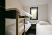 3-persoons slaapkamer in de Bos Lodge