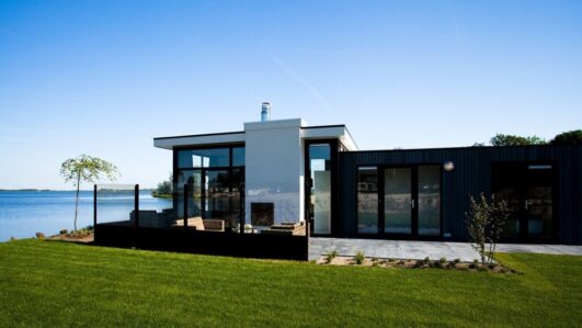 Vakantiehuizen aan het water