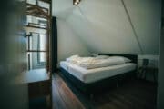 Slaapkamer in het vakantiehuis bij de Ridderstee