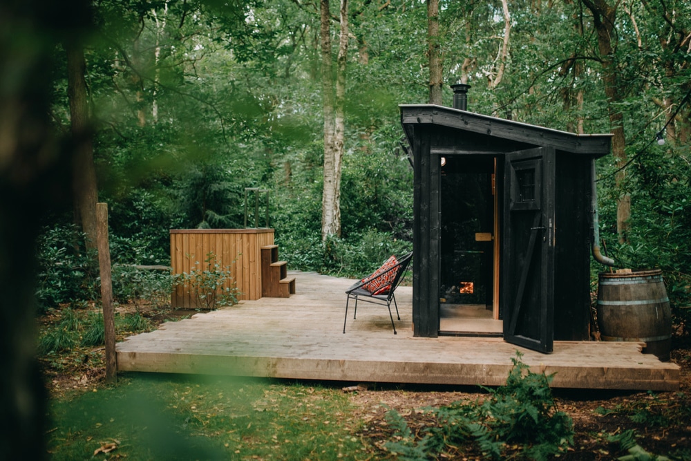 BIjzonder vakantiehuis in het bos in België