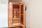Sauna in het luxe vakantiehuis bij Schoorl