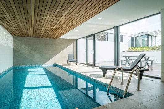 Luxe vakantiehuis op Texel met indoor zwembad