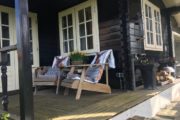 Verblijf met veranda bij Blokhut in Beckum