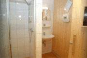 Badkamer van vakantiehuis in Oostenrijk