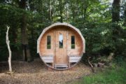 Tiny house huren met sauna