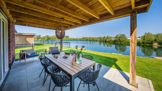 Bijzonder uitzicht bij Parc Maasresidence Thorn