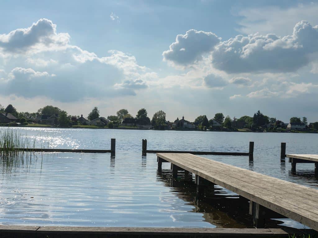 Vakantiepark aan het water in Overijssel