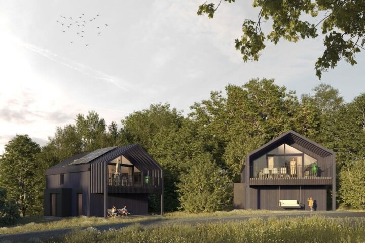 Schitterende lodge huisje in Duitsland